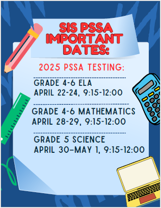  pssa testing dates